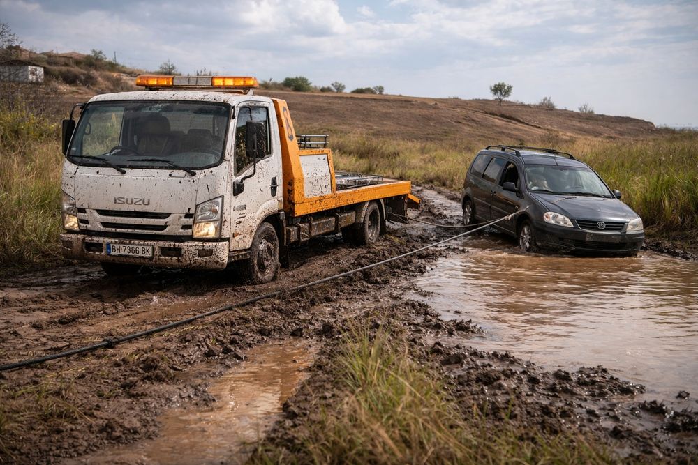 Evakuator Parkent 24/7 xizmati