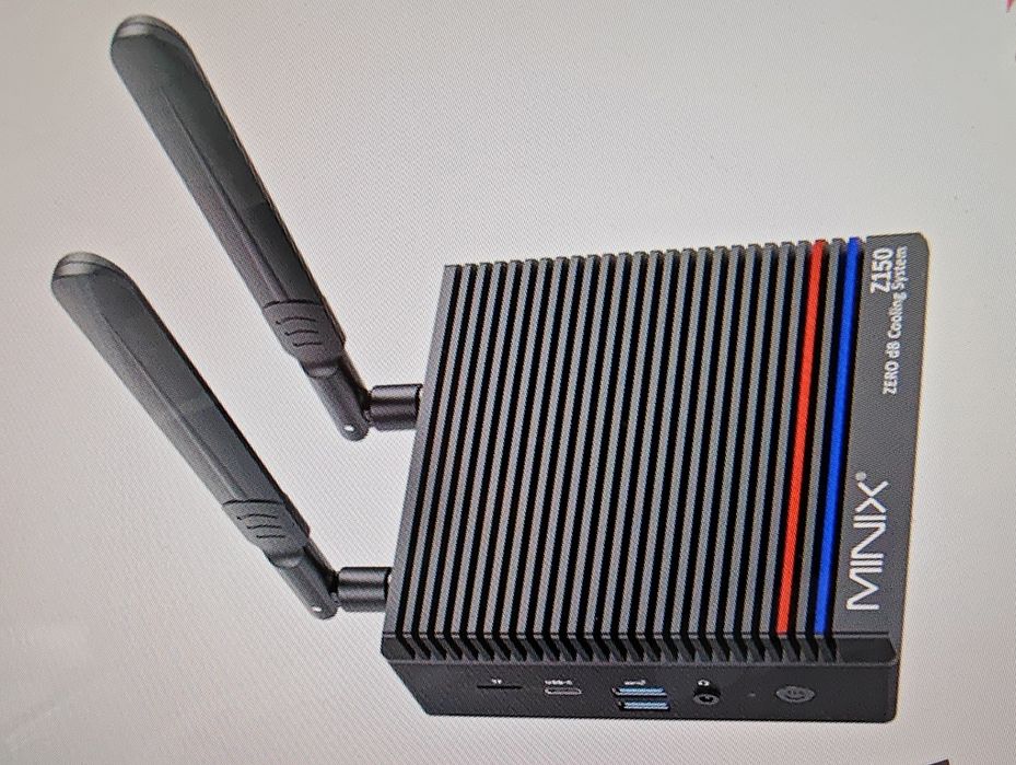 Чисто нов мини компютър MINIX Z150-0dB Безвентилаторен мини компютър с