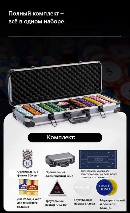 Новый Покерный набор