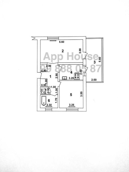 Продается квартира в Яшнабадском районе Слонима 2-х ком 4-этаж 77серия