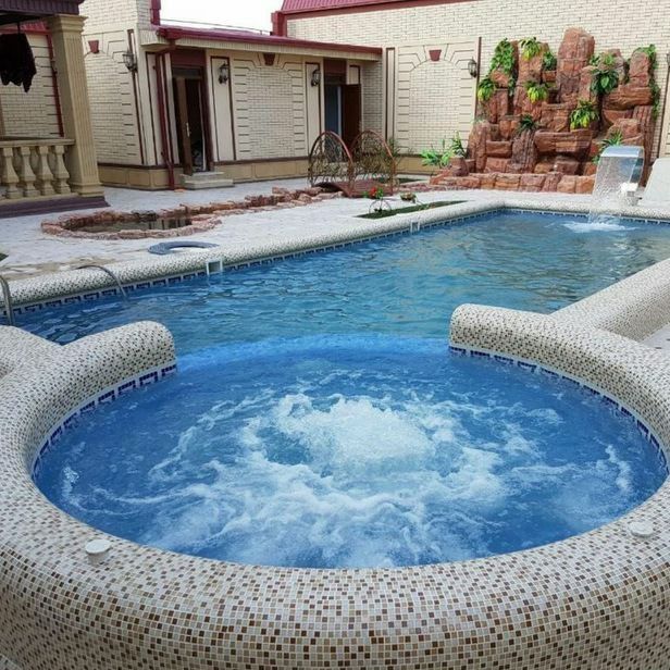 Бассейн,фонтан,шаршара киламиз!