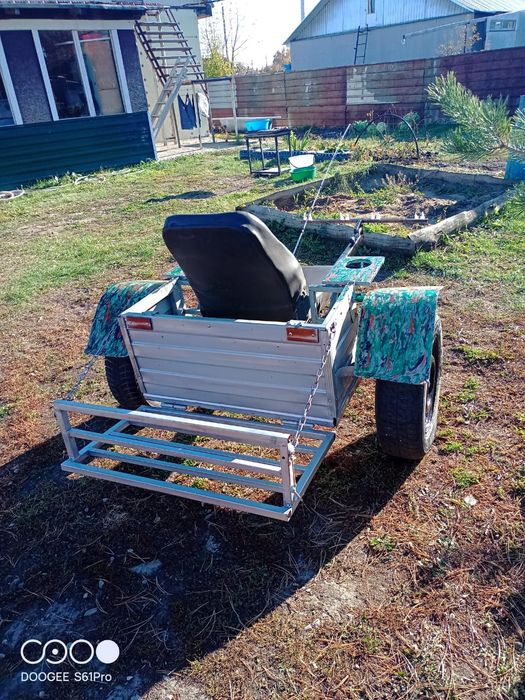 Рыбацкий прицеп для мотоблока