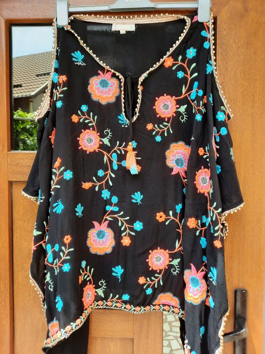 Bluza indiana cu broderie mărimea universala