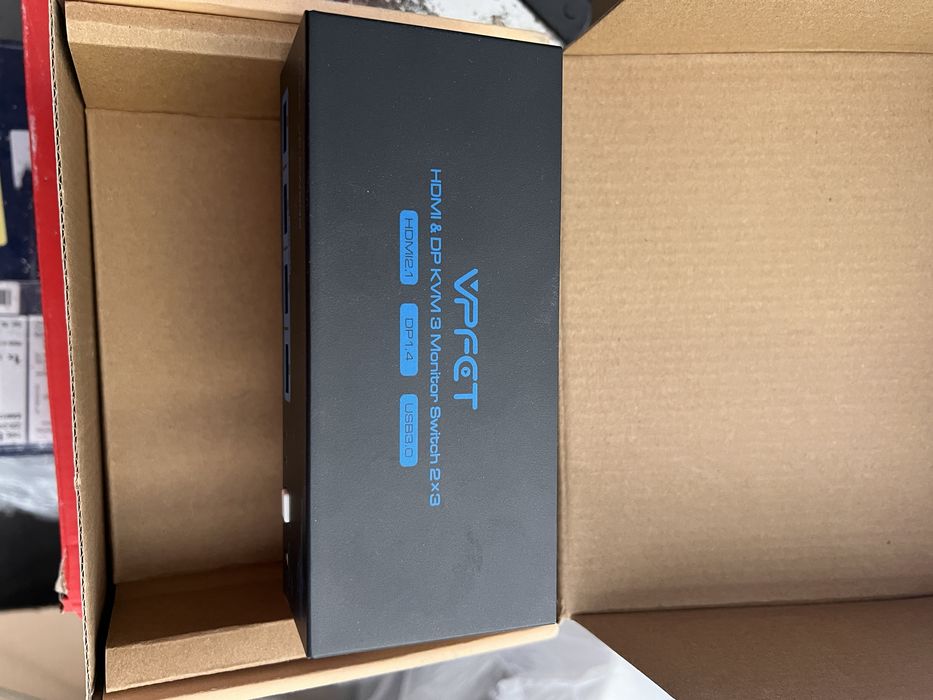 Професионален 4K HDMI KVM суич VPFET VP-SW232/ 2PC към 2 монитора
