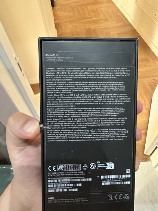 коробка айфон 13 про