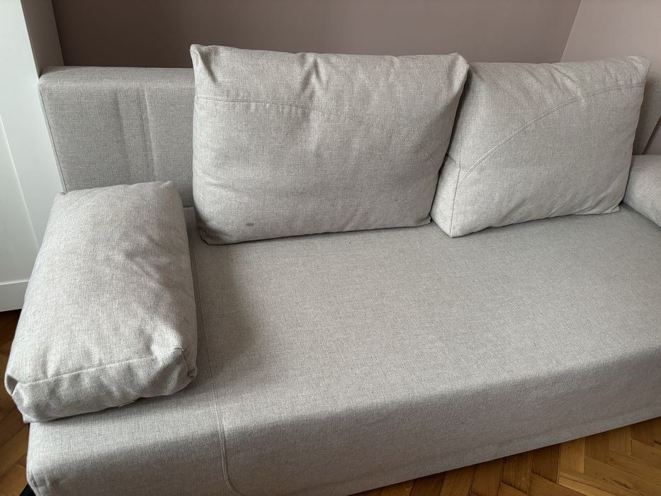 IKEA ARVIKEN — 3-местен разтегателен диван в бежов цвят