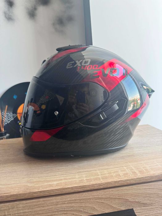 Casca Moto Scorpion Evo 1400 Carbon