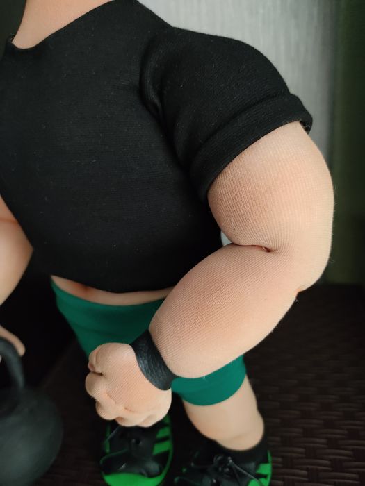 Текстильная кукла. Высота 45 см.