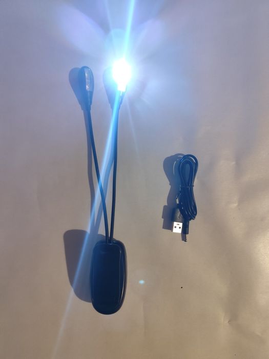 Преносима гъвкава LED  лампа/лампички за четене на батерии/USB