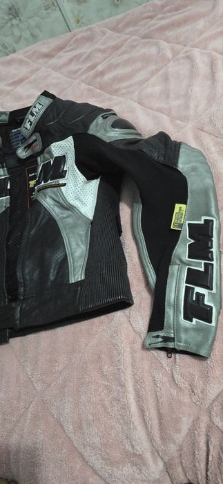 Geaca moto FLM  de piele