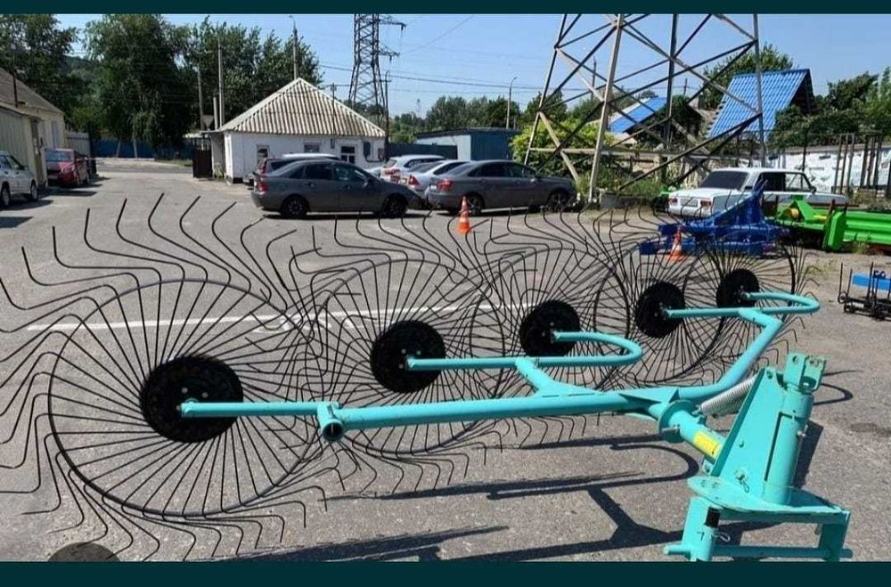 грабли 5 колесные