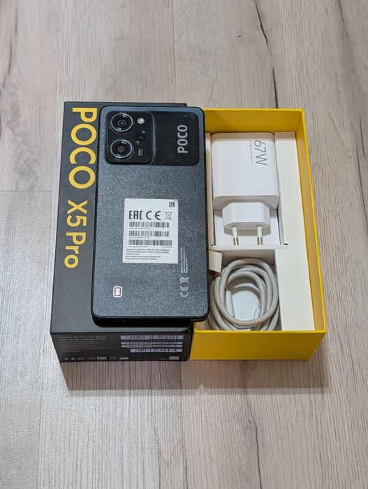 Poco X5 Pro 256 gb Ram 8 5G полный комплект