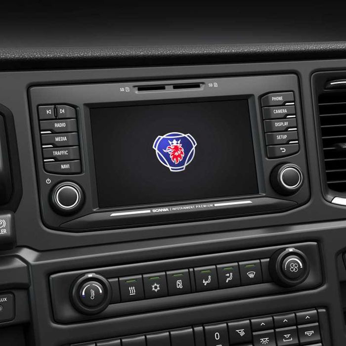 Card Original navigație SCANIA hărți TIR Camion Europa 2025