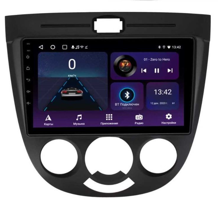 Chevrolet Lacetti J200 / Daewoo 2013 - 2015 9" - НАВИГАЦИЯ, 9872