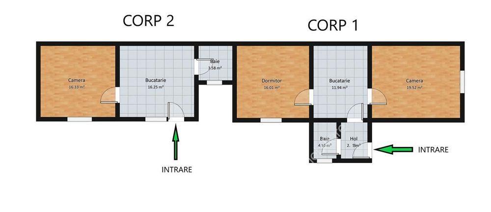 Casa individuala si teren de 863 mp in Cristian zona Primarie