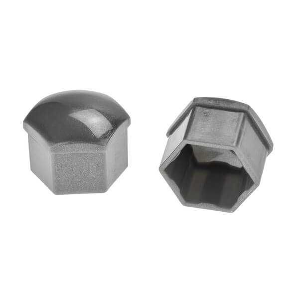 Капачки за Болтове и Гайки - СИВИ - Ключ 17 - Комплект 20+1 - ПРОМО