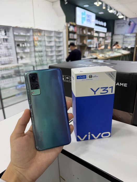 Vivo Y31 4/64gb срочни сотилади