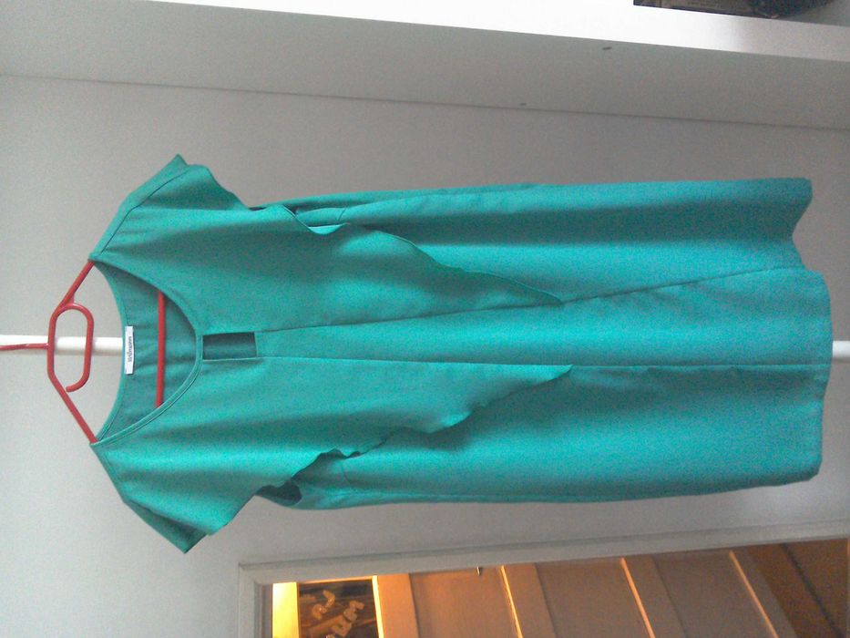 Rochie elegantă, verde smarald tip creion
