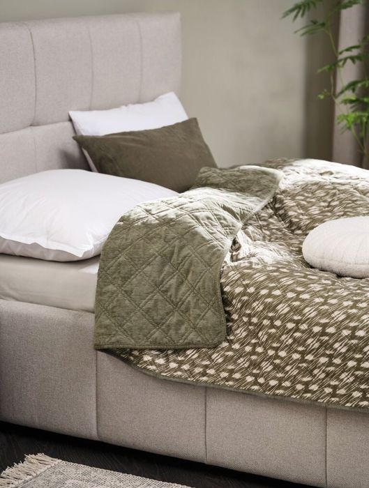 Кувертюра Villmorell 220/240см зелена и бяла