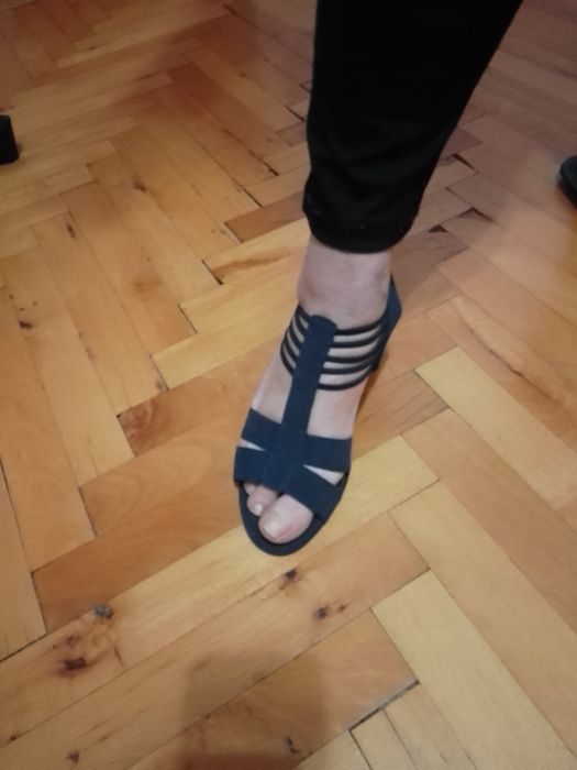 Сандали еко велур