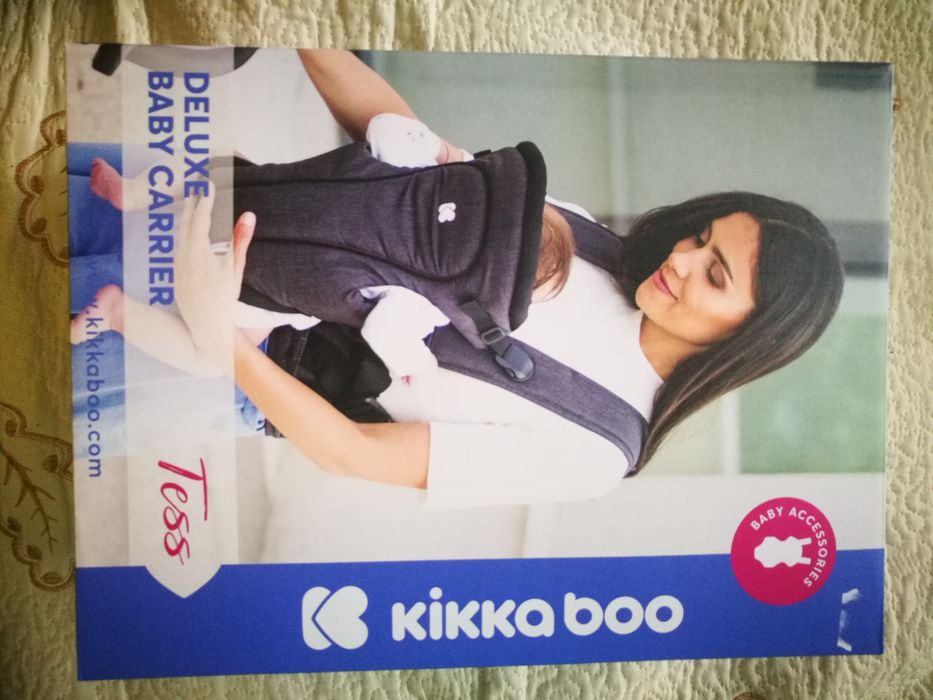 НОВО Кенгуру за бебе, Kikkaboo Tess / Kikka Boo, тъмно червено
