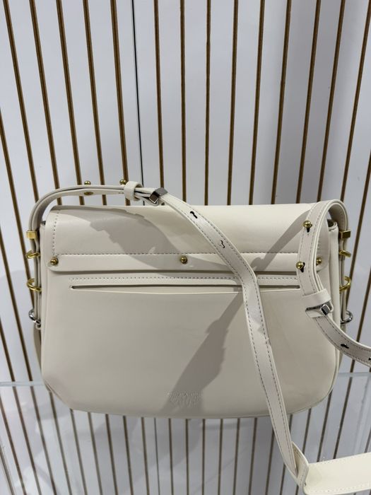 Нова дамска чанта Pinko черна и бяла