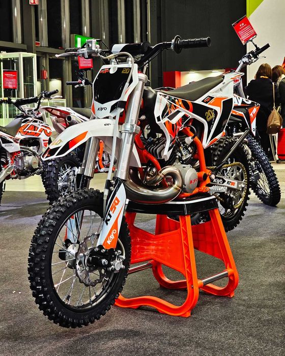Motocicleta enduro copii Kayo KT50 mini (noua,>6 ani, 8cp, 50cc, 2T,automata, roti 12"/ 10") @ www.mymotocluj.ro