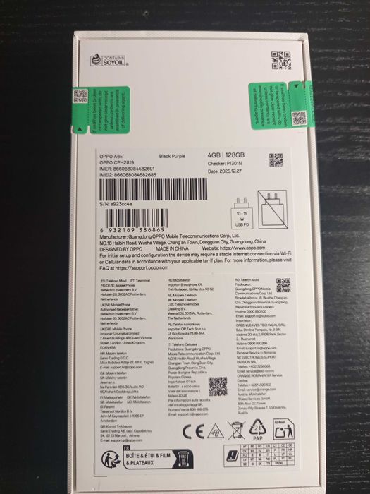 Телефон OPPO A6x 128GB