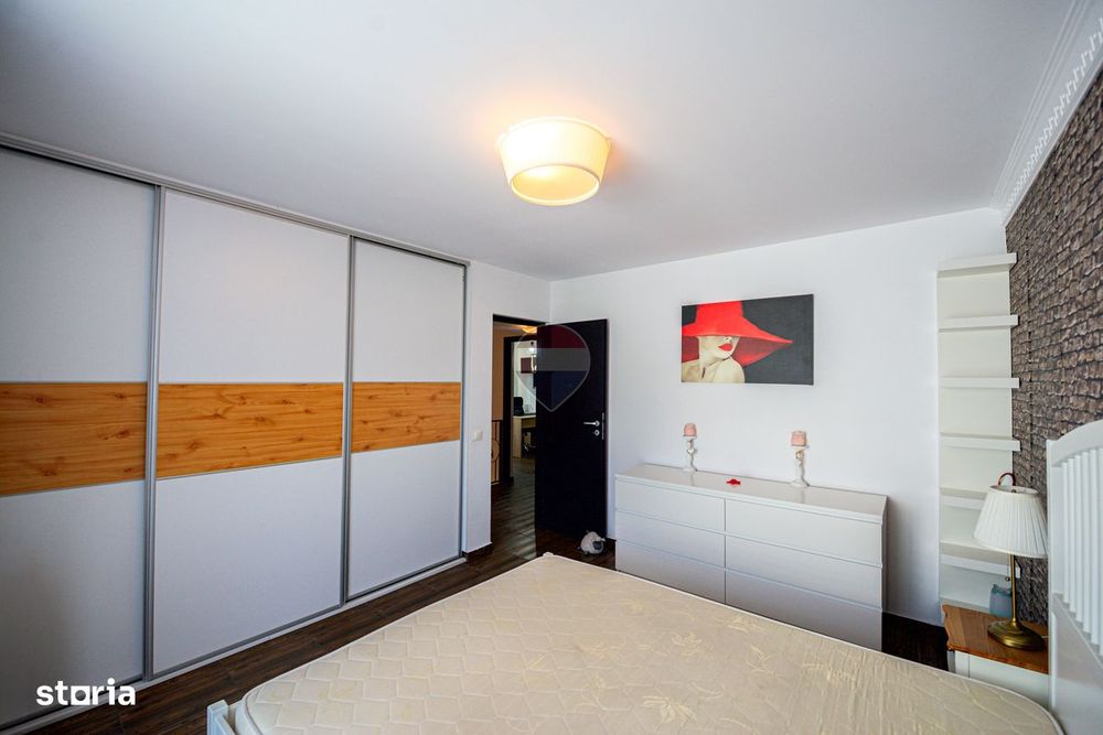 Vila individuala de inchiriat, 4 camere, 111mp, Rosu, Chiajna