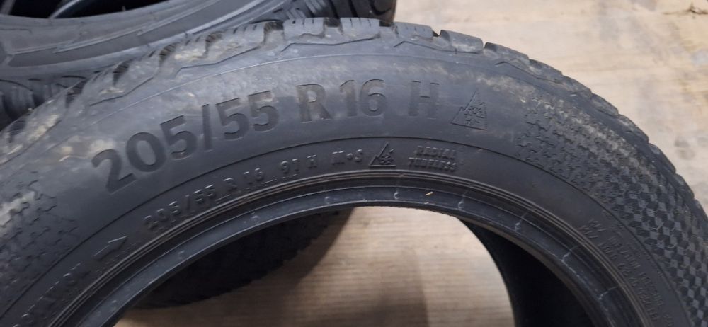 6.85mm! 205 55 16 Continental wintercontact ts 870