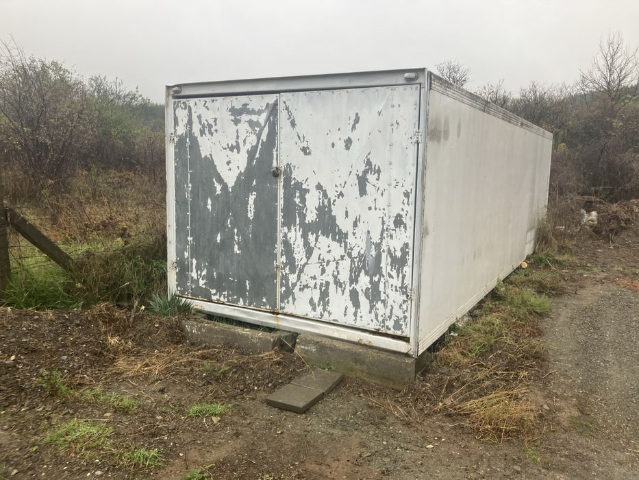 Термо фургон алуминиев BDF хладилен/ склад,контейнер, 7.5мх2.5м h:2.4