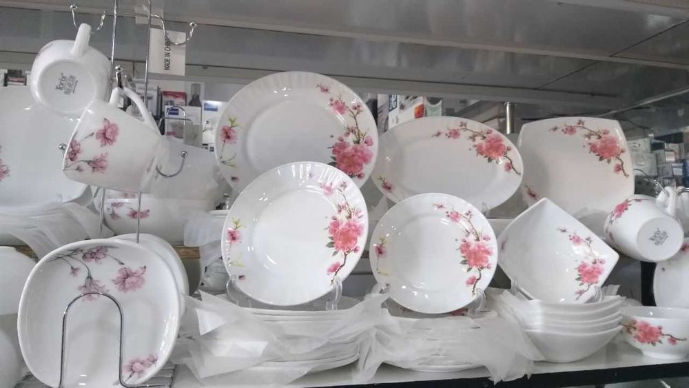 Torix idish tovoq. posuda Torix nabor 88ta. Skidka