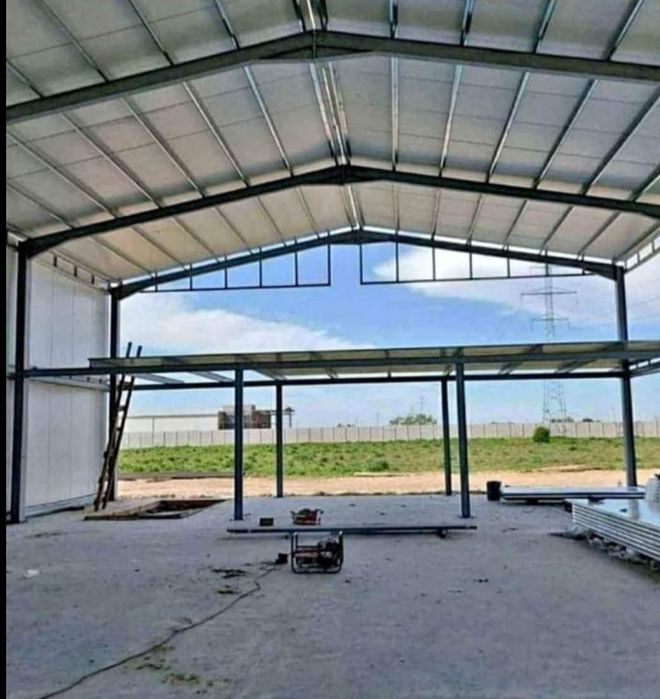 Vand hala metalica asiguram si montaj lucrăm fără avans