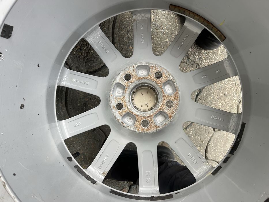 Jante aliaj 5x112mm, anvelope vara 225/45 R18, Audi A3, A4 B7, B8, B9, A6