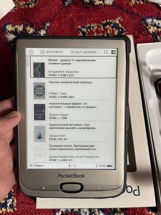 Продаю PocketBook 616, полностью рабочий