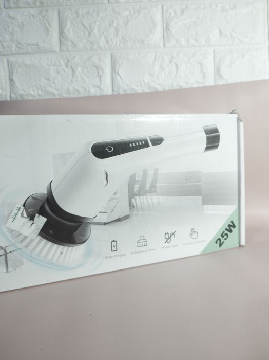 Perie electrică rotativă de curățare 8 în 1, fără fir, model ANS-8050 – NOUĂ
