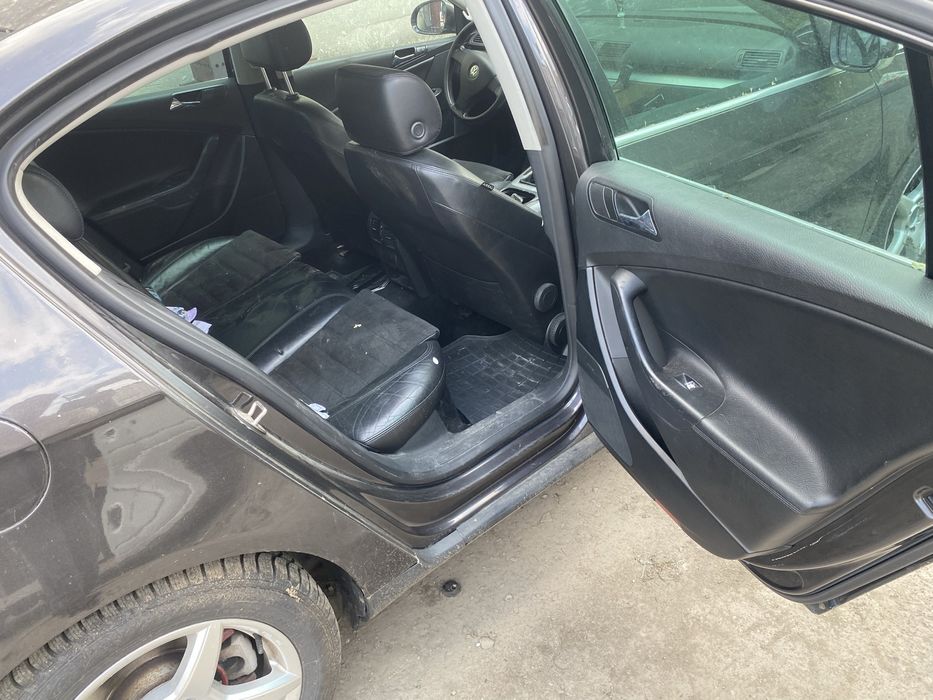 Passat b6 2.0 BMP bara fata grila frontala aripi faruri interior fete usi stopuri portiere capota bara spate kit airbag (plamse bord+centuri)