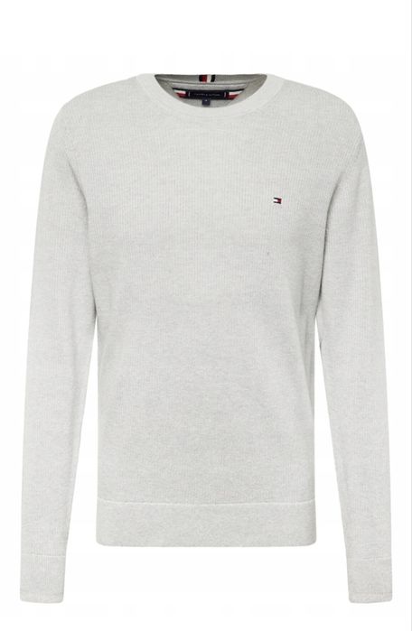 Pulover barbati, gri, M, Tommy Hilfiger