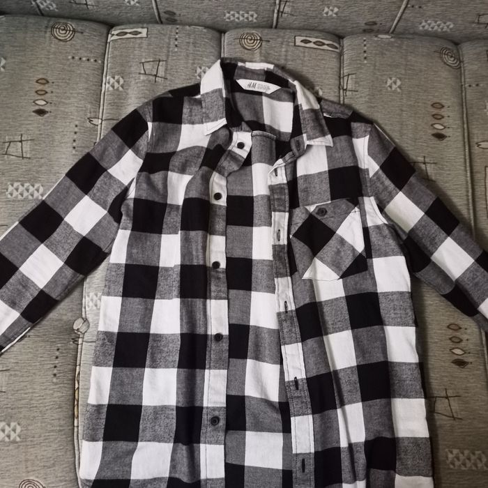 Клетчатая подростковая рубашка H&M