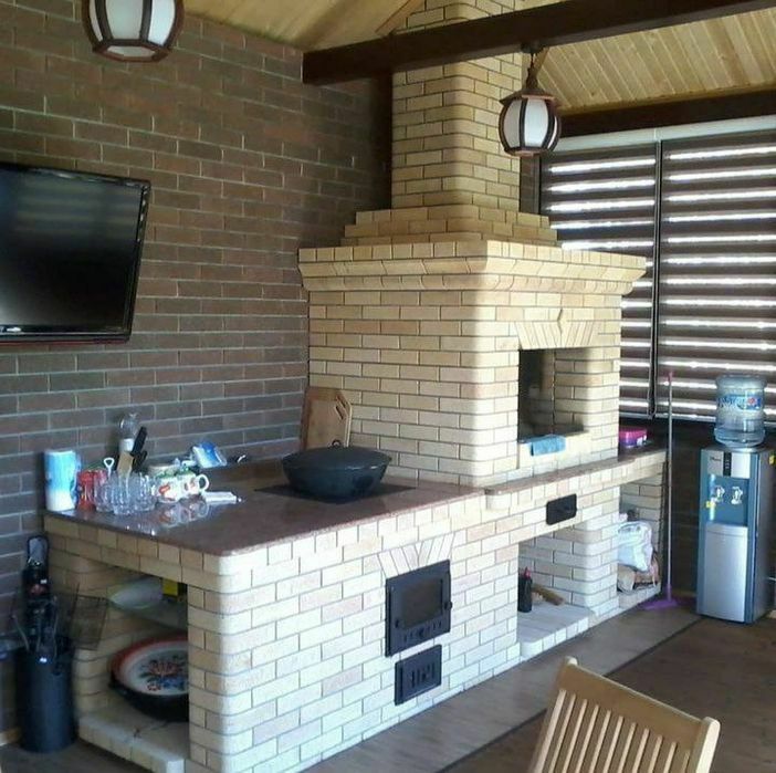 СТРОИМ Барбекю. Очаги. Летние кухни