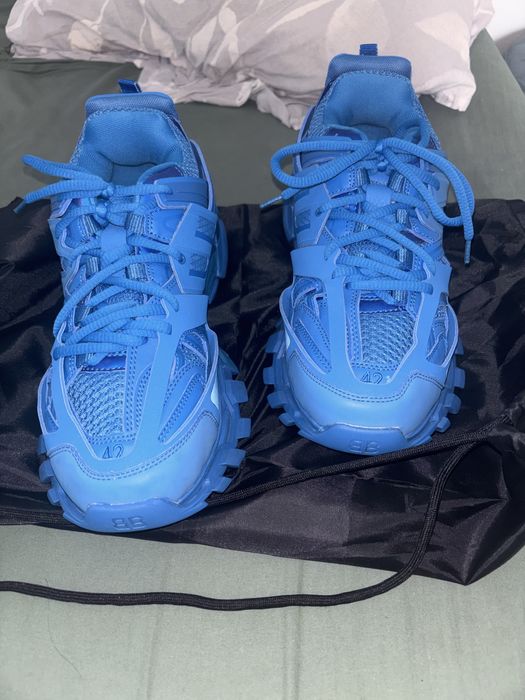 Balenciaga track icy blue