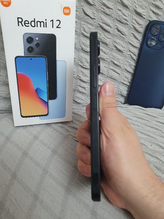 Srochna Prodam  Sotiladi Xiaomi Redmi 12 4+4/128Gb Black  4G Original