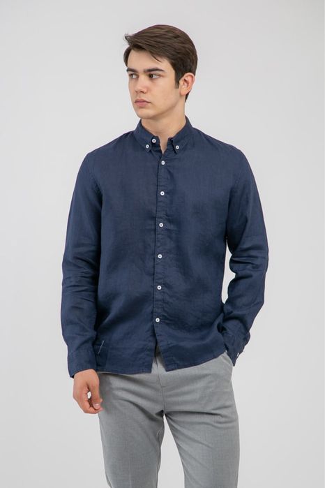 Рубашка лен лион