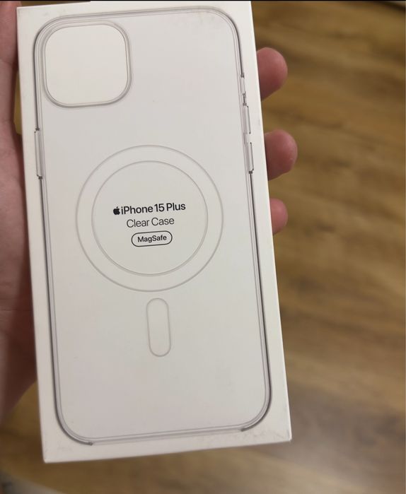 MagSafe case за iphone 15 plus ЧИСТО НОВ