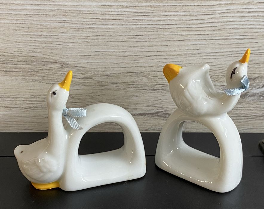 Винтидж порцеланови пръстени за салфетки