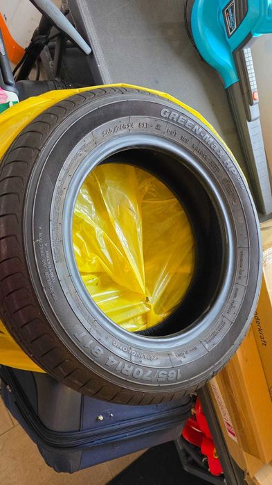 4 Anvelope vară 165/70 R14 Linglong Green-Max HP010 aproape noi