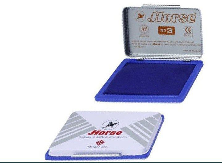 Штемпельная краска и подушка для печати.