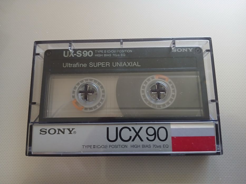 Casetă audio Sony UX-S 90, un model clasic