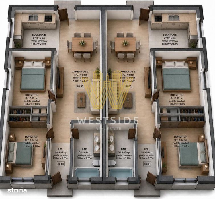 Duplex premium de vanzare, Calea Urseni