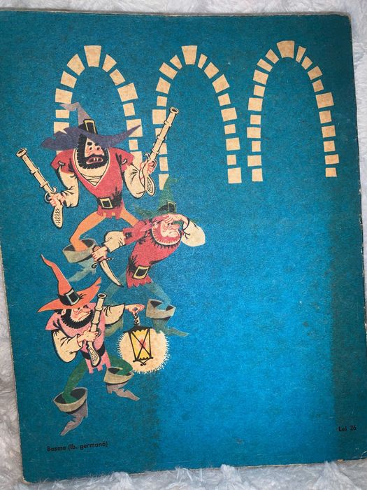 Basm Wilhelm Hauff 1983 lb germana Marchen scoala ilustrații LiviaRusz